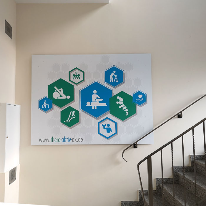 Thera Aktiv Altenkirchen - Zentrum für Pysiotherapie - Bilder von der Praxis - Flur